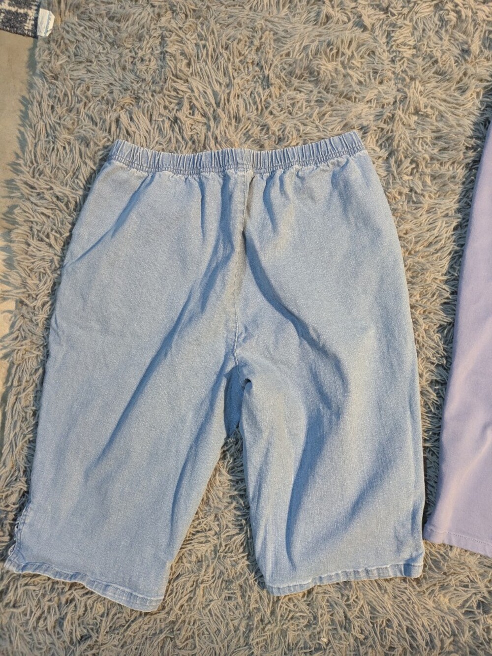 croft & barrow Light Blue Capri